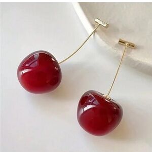 Wild Cherry Berry Earrings Free People